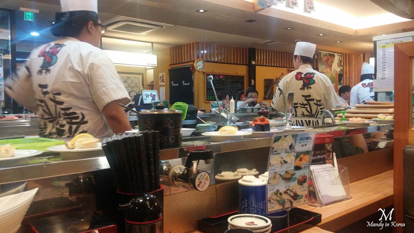 首爾外國菜系列 鍾閣站日式迴轉壽司