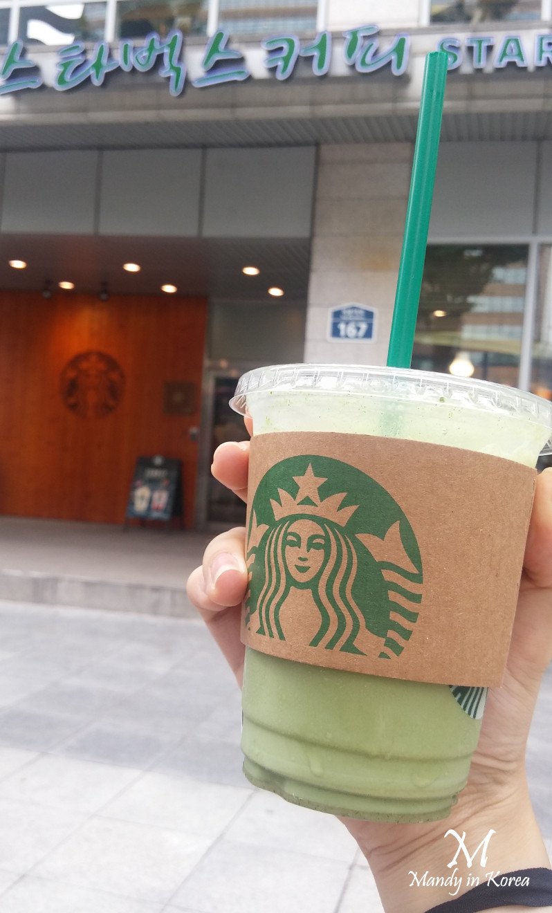 綠茶控注意 首爾香濃綠茶 Starbucks